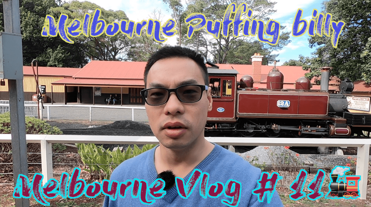 澳洲旅遊 EP1|墨爾本蒸氣火車🚂之旅！