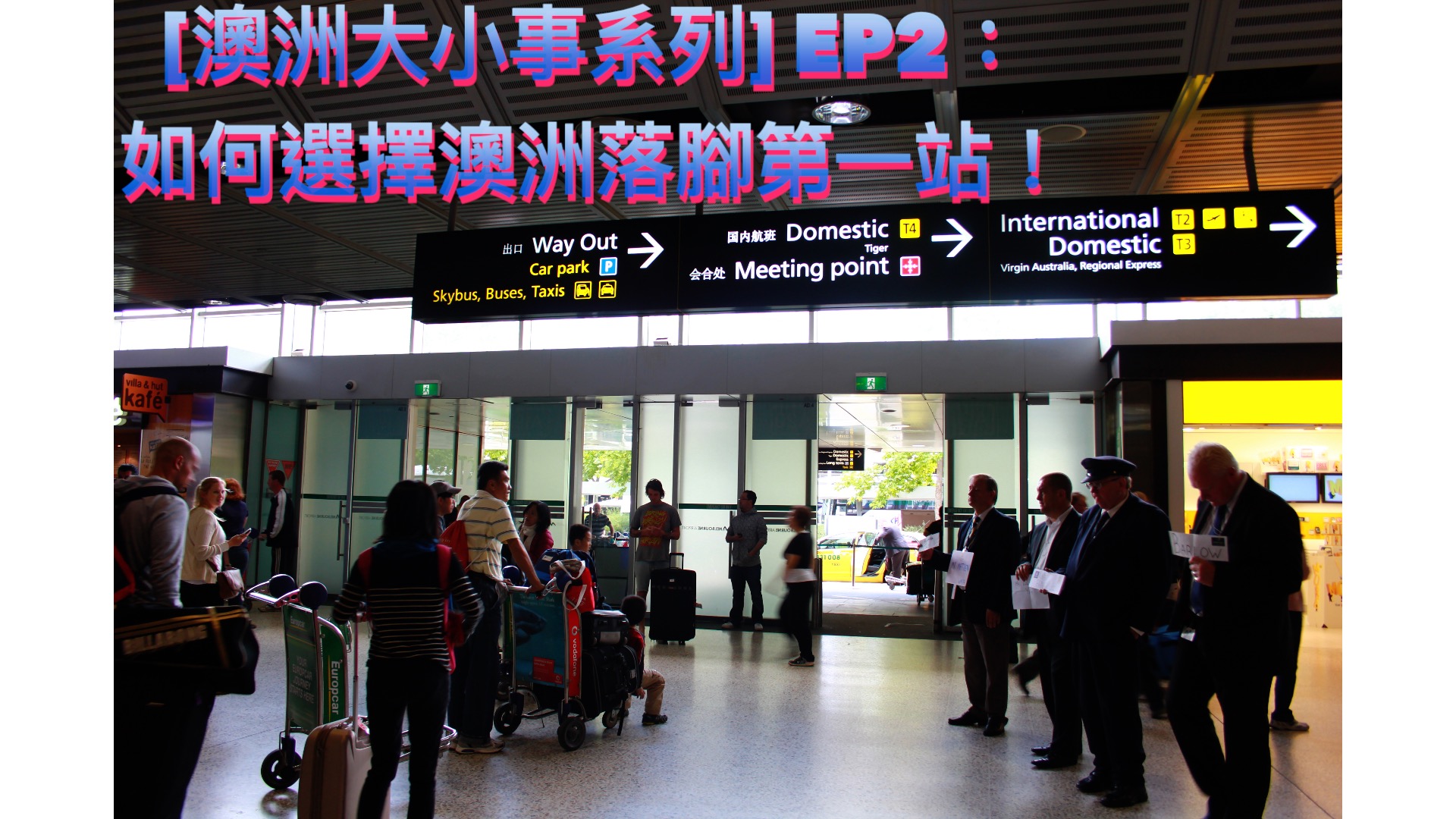 [澳洲大小事系列] EP2：如何選擇澳洲落腳第一站！